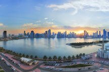 Sharjah view at Dusk Sharjah view at Dusk